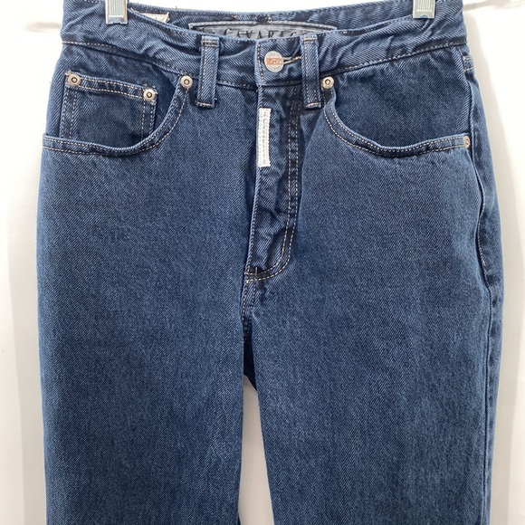 Z Cavaricci Women’s Vintage Feminine Regular Fit Dark Blue Denim Jeans Size 27 - Picture 8 of 8